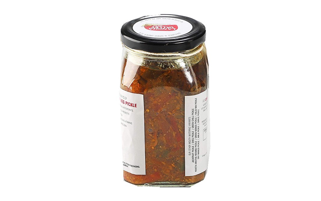 Langha Valley Mixed Veg Pickle    Glass Jar  350 grams